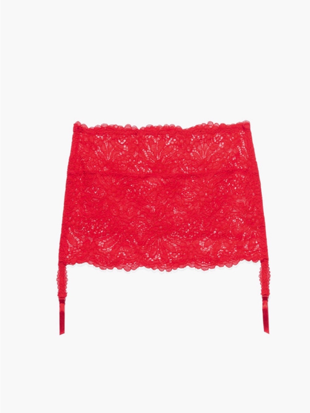 ROMANTIC CORDED LACE
GARTER SKIRT